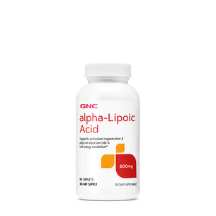 alpha-Lipoic Acid - 60 Caplets &#40;60 Servings&#41;  | GNC